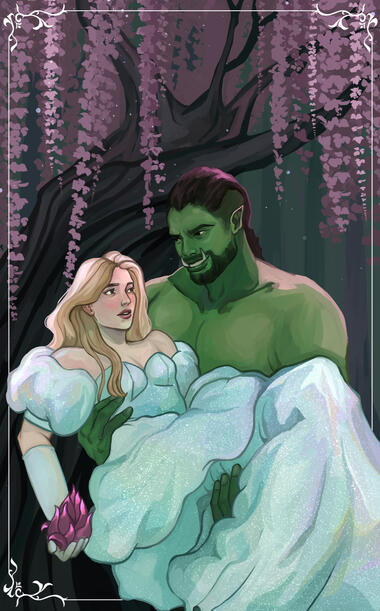 (Commissioned) Orc Trapper’s Bride, Impyeu, 2024