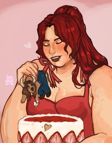 Joey &amp; Cake Thief (from By The Horns by Jemma Croft), Impyeu, 2024